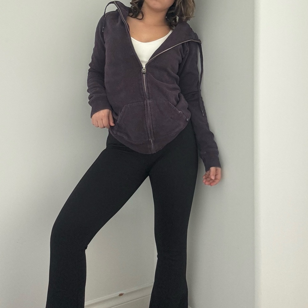 TNA purple zip-up
